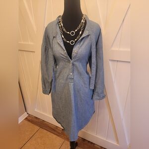 Zara Blue Midi Dress